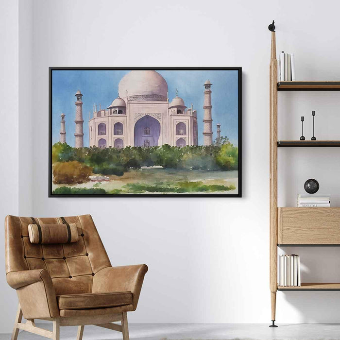 Watercolor Taj Mahal #131 - Kanvah