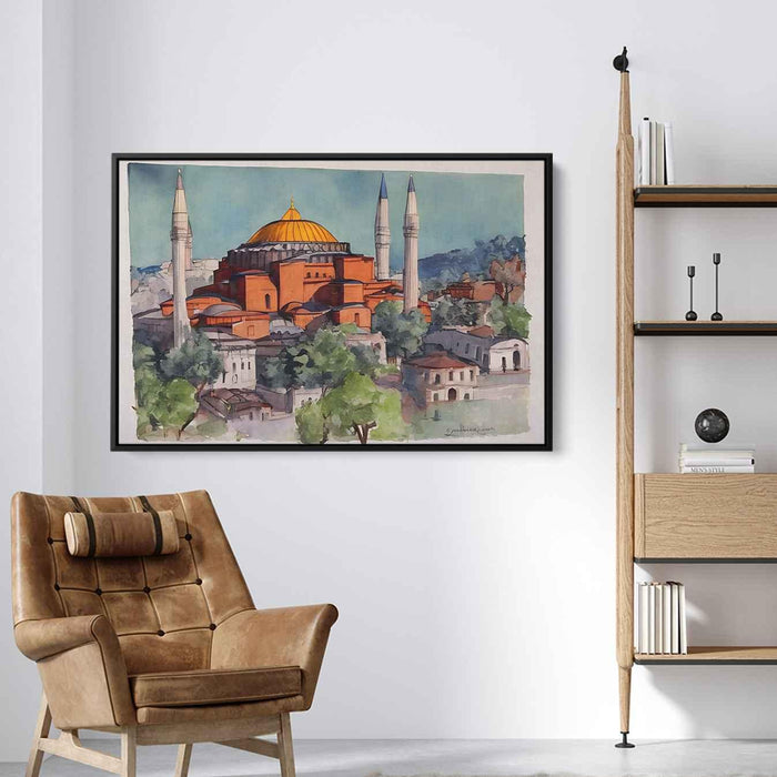 Watercolor Hagia Sophia #121 - Kanvah