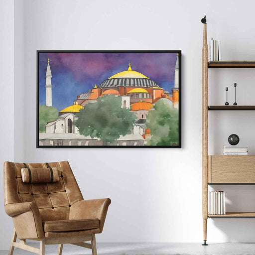Watercolor Hagia Sophia #131 - Kanvah