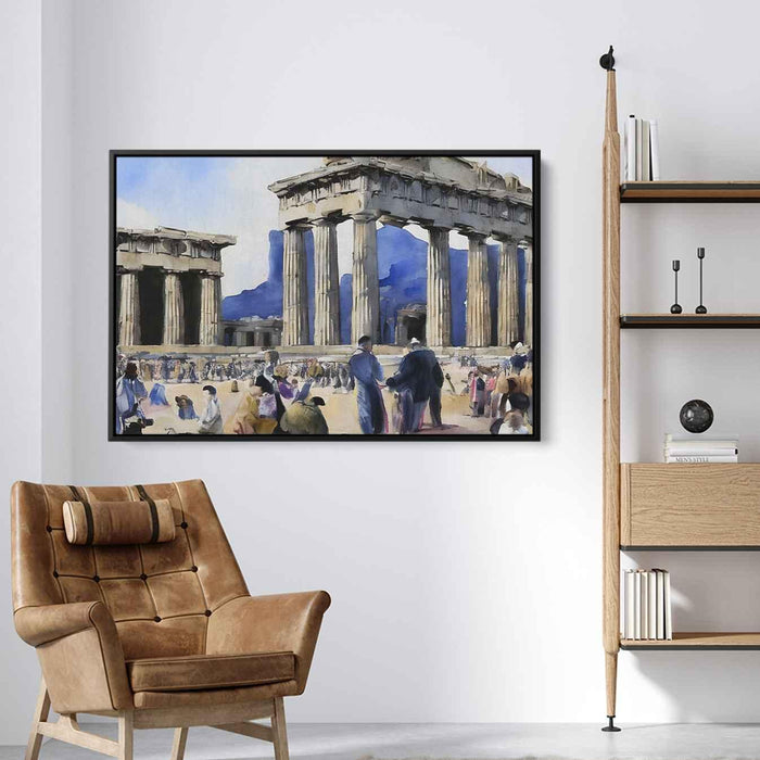 Watercolor Parthenon #102 - Kanvah