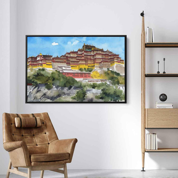 Watercolor Potala Palace #101 - Kanvah