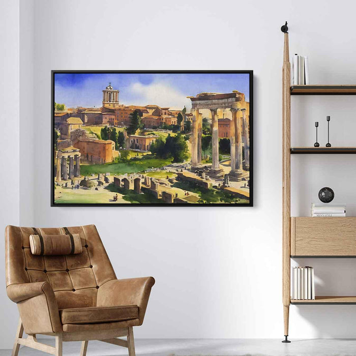 Watercolor Roman Forum #101 - Kanvah