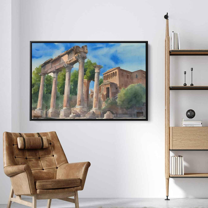 Watercolor Roman Forum #121 - Kanvah