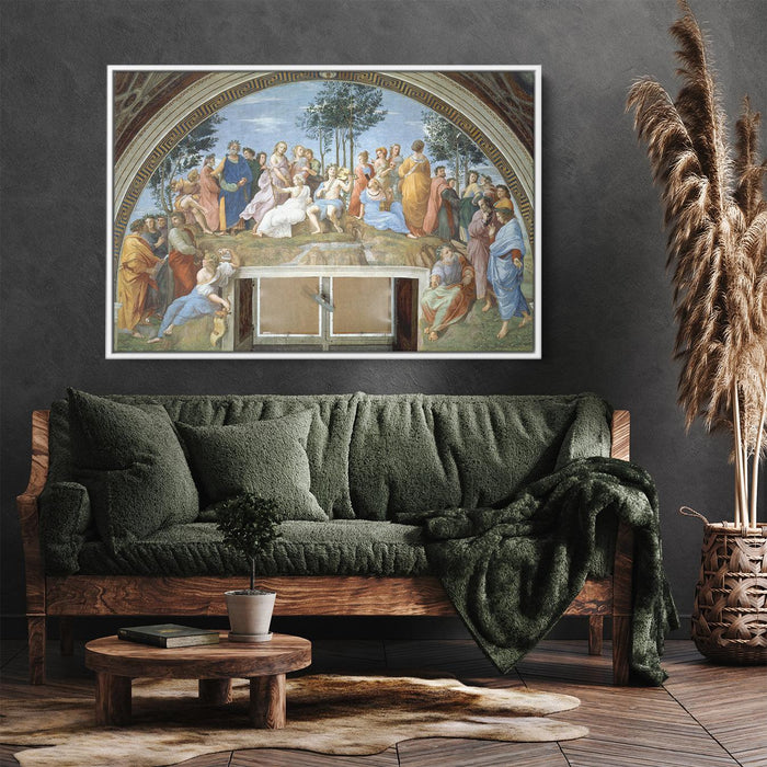 The Parnassus, from the Stanza delle Segnatura by Raphael - Canvas Artwork