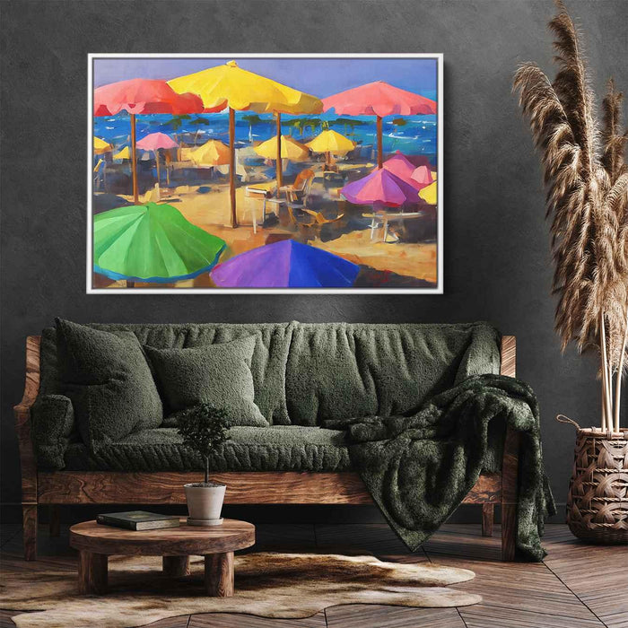 Abstract Beach Umbrellas #131 - Kanvah