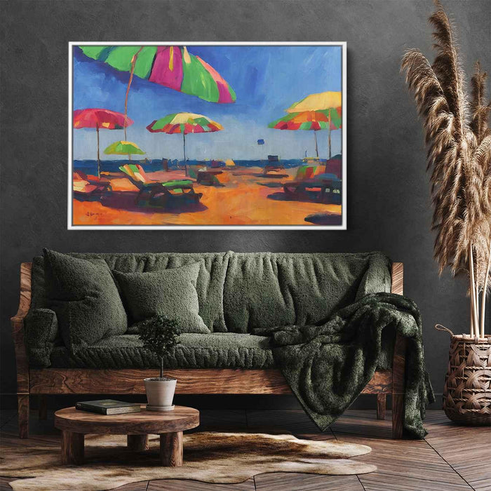 Abstract Beach Umbrellas #132 - Kanvah