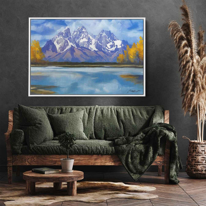 Abstract Grand Tetons #121 - Kanvah