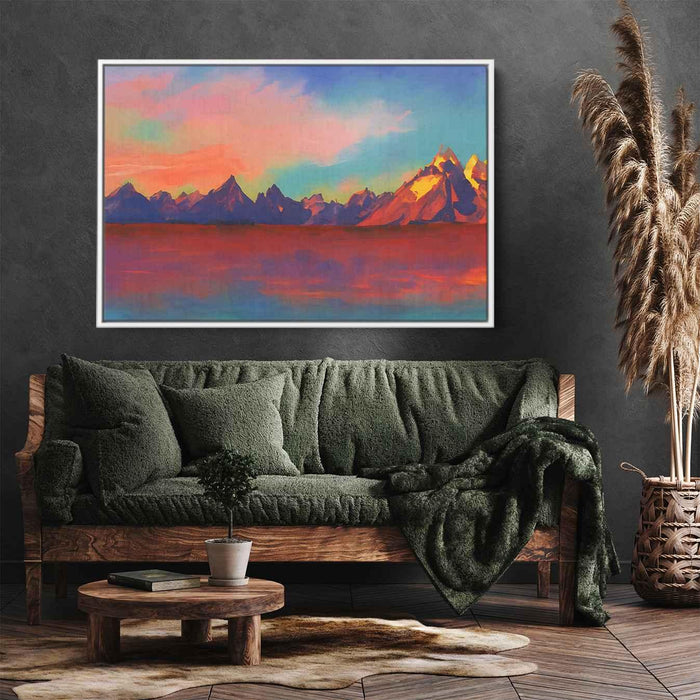 Abstract Grand Tetons #131 - Kanvah