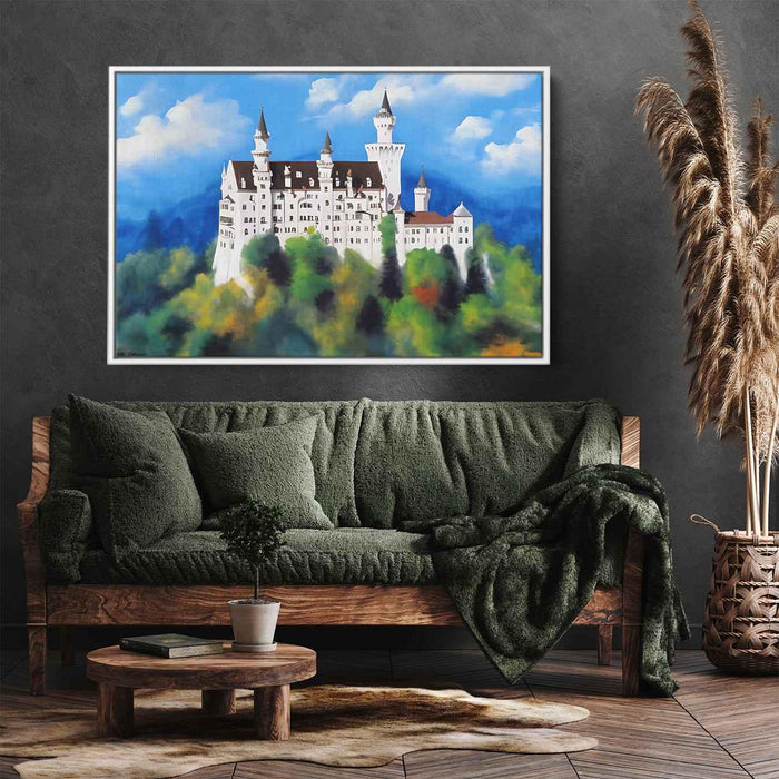 Abstract Neuschwanstein Castle #101 - Kanvah