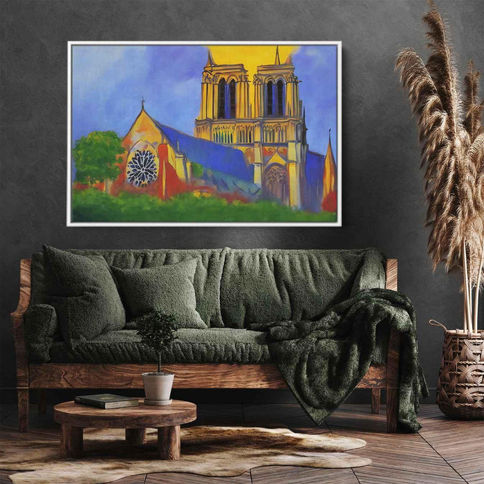 Abstract Notre Dame Cathedral #130 - Kanvah