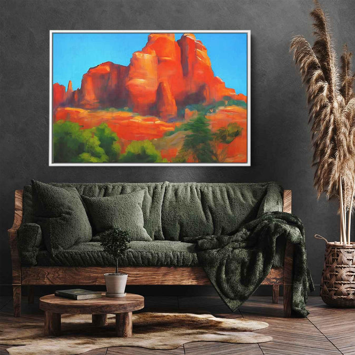 Abstract Sedona Red Rocks #102 - Kanvah