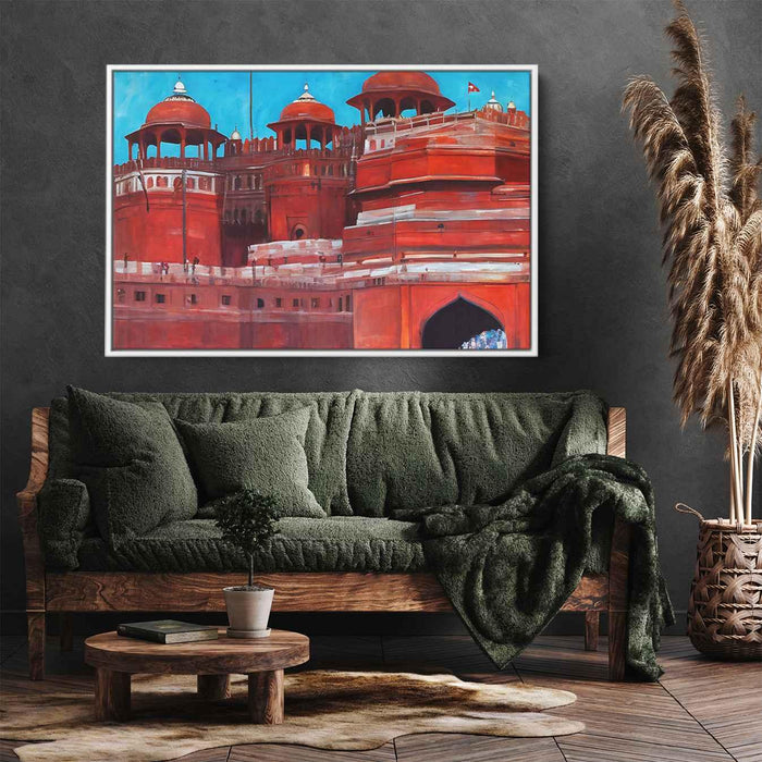 Abstract Red Fort #131 - Kanvah