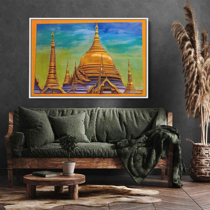 Abstract Shwedagon Pagoda #101 - Kanvah