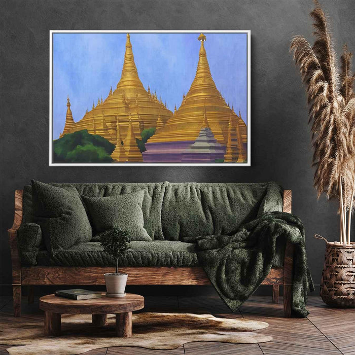 Abstract Shwedagon Pagoda #130 - Kanvah