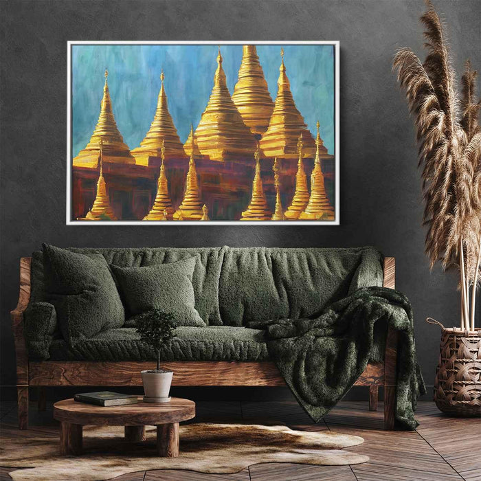 Abstract Shwedagon Pagoda #131 - Kanvah