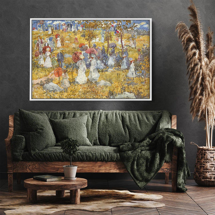 At the Park by Maurice Prendergast - Canvas Artwork