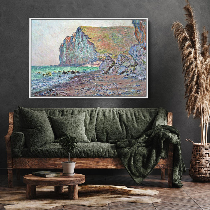 Cliffs of Les Petites-Dalles by Claude Monet - Canvas Artwork