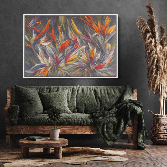 Contemporary Oil Birds of Paradise #121 - Kanvah