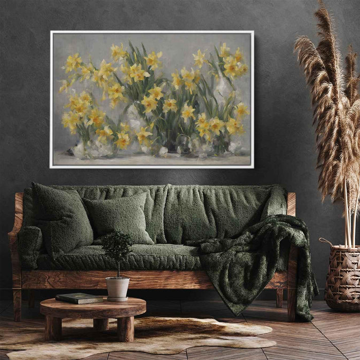 Contemporary Oil Daffodils #101 - Kanvah