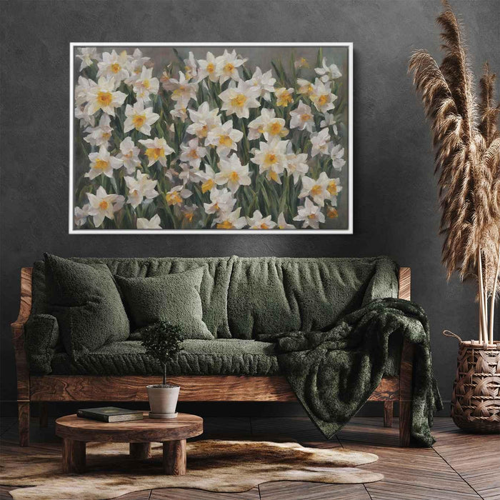 Contemporary Oil Daffodils #131 - Kanvah