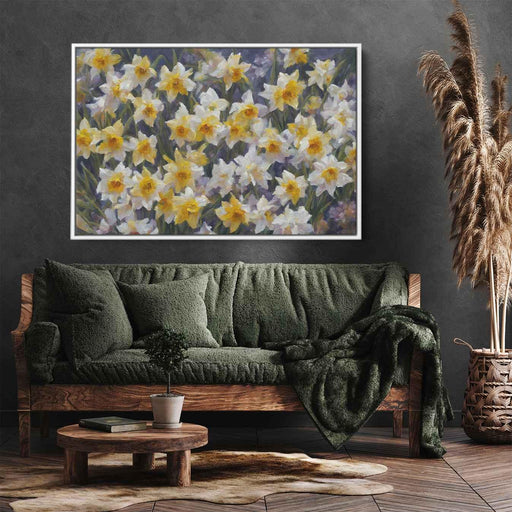 Contemporary Oil Daffodils #132 - Kanvah