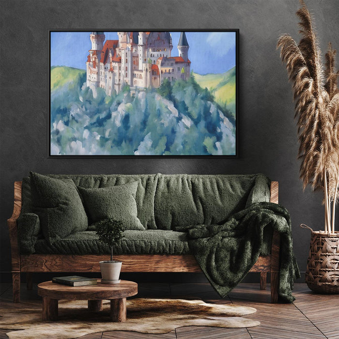 Abstract Neuschwanstein Castle #122 - Kanvah