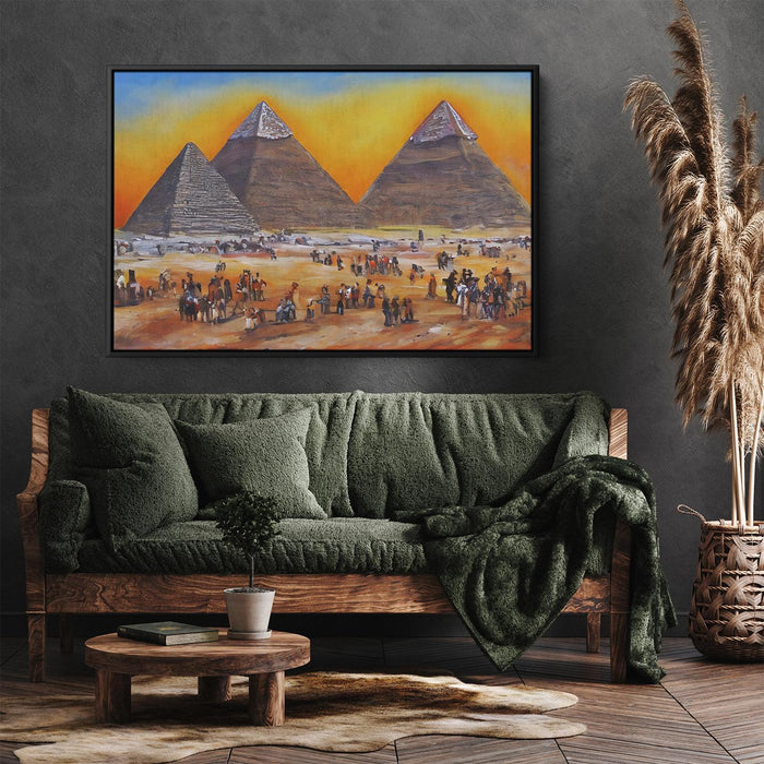 Abstract Pyramids of Giza #122 - Kanvah