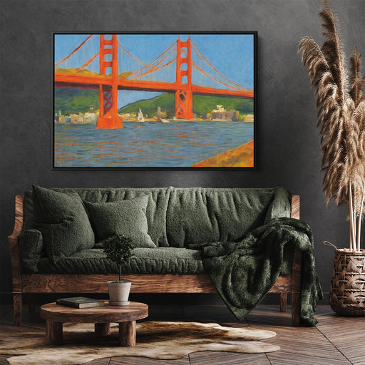Impressionism Golden Gate Bridge #122 - Kanvah