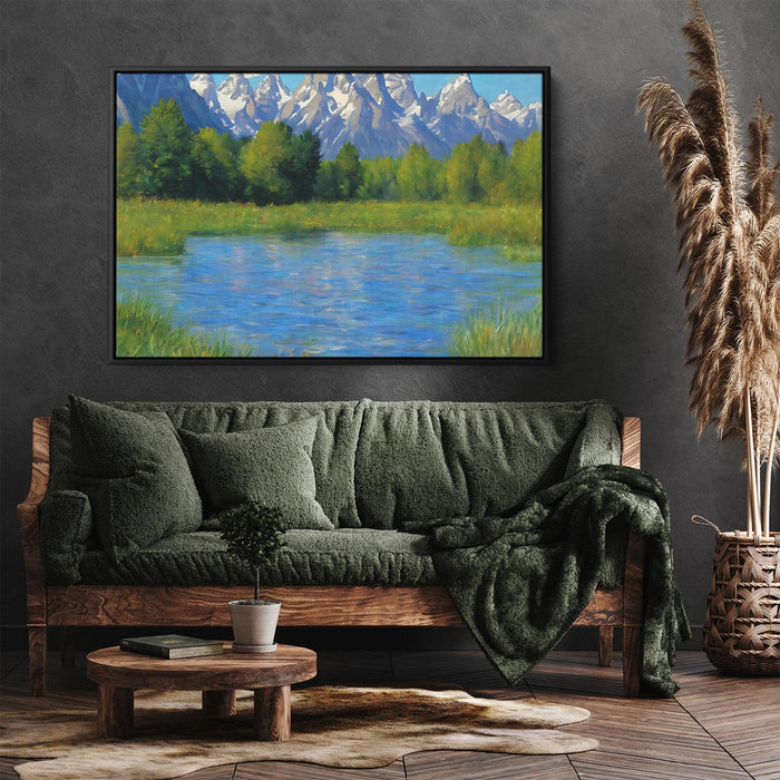 Impressionism Grand Tetons #122 - Kanvah