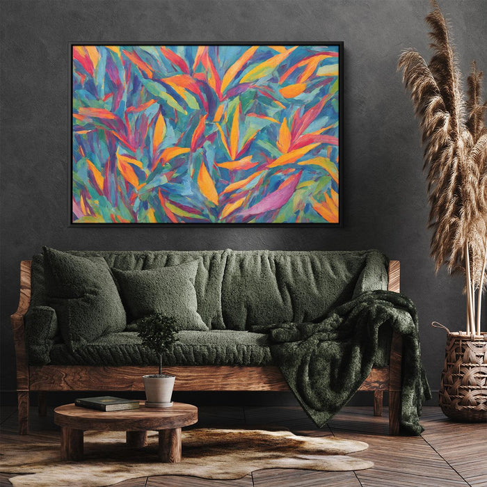 Birds of Paradise Oil Painting #122 - Kanvah