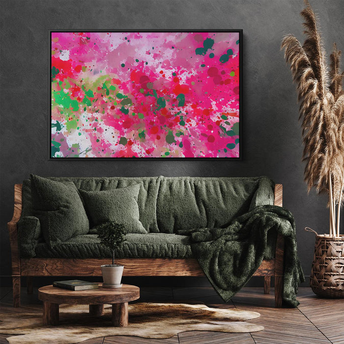 Pink Abstract Splatter #122 - Kanvah