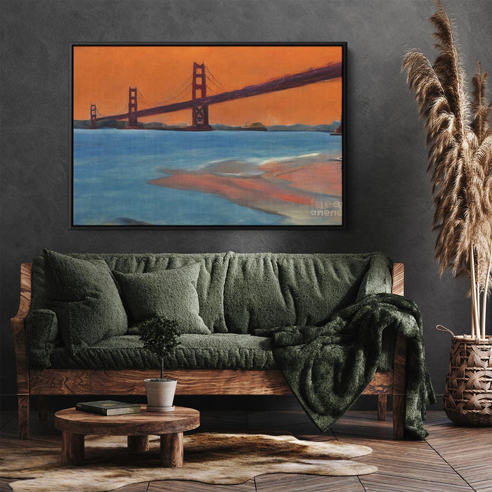 Realism Golden Gate Bridge #122 - Kanvah