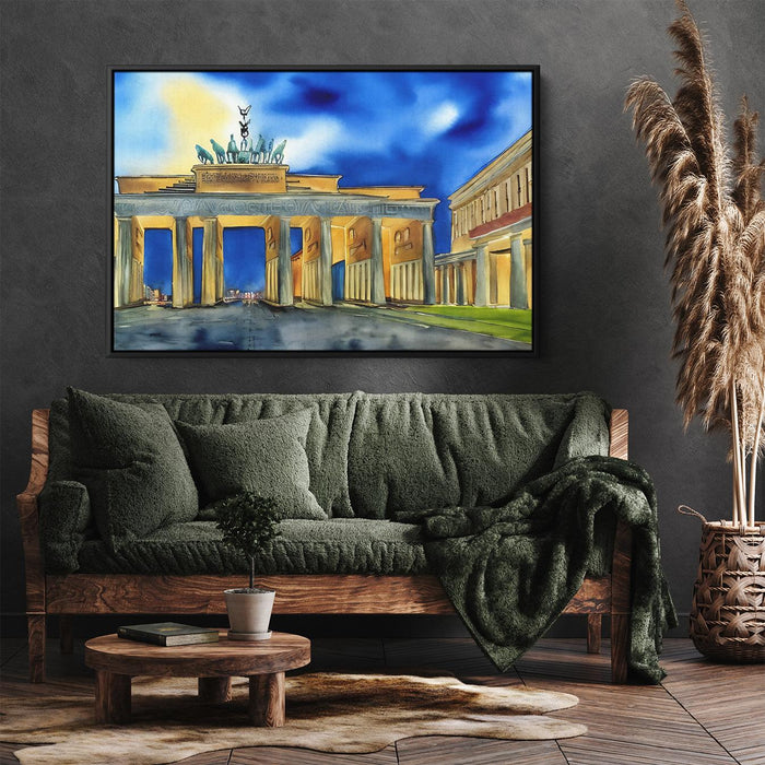 Watercolor Brandenburg Gate #122 - Kanvah