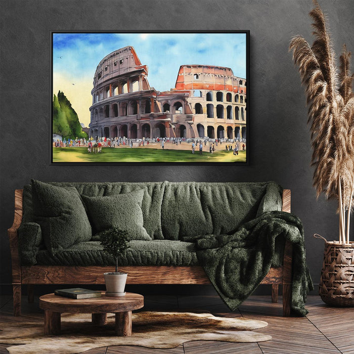 Watercolor Colosseum #122 - Kanvah