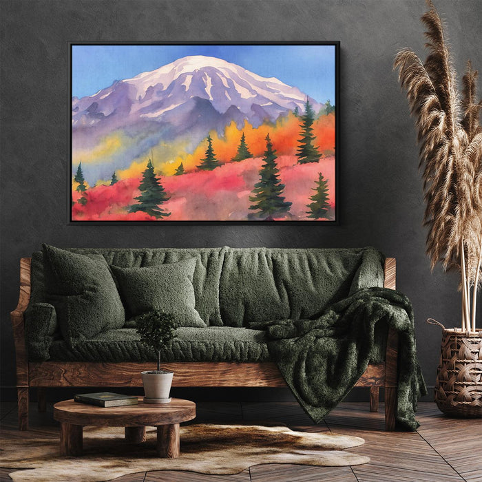 Watercolor Mount Rainier #122 - Kanvah