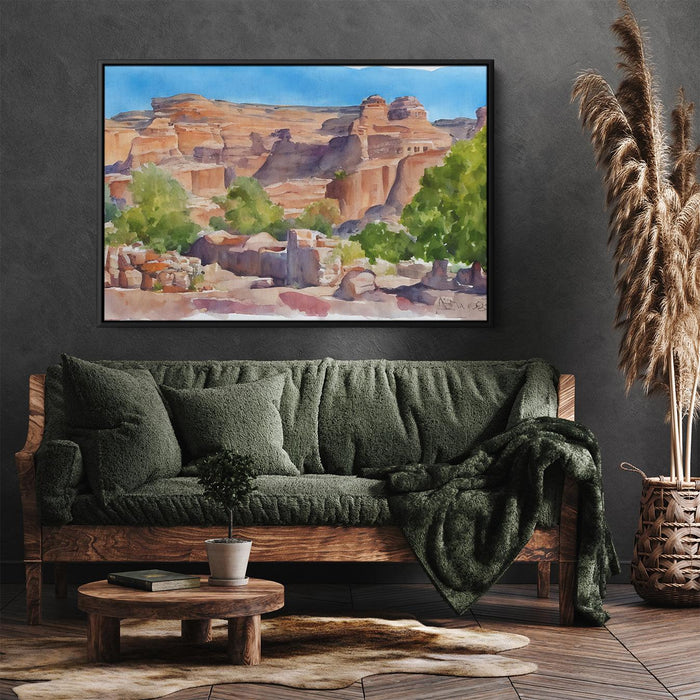 Watercolor Petra #122 - Kanvah