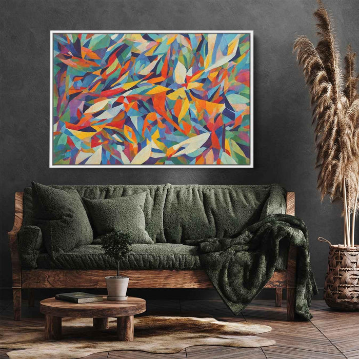 Cubist Oil Birds of Paradise #130 - Kanvah