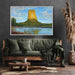 Impressionism Devils Tower #132 - Kanvah