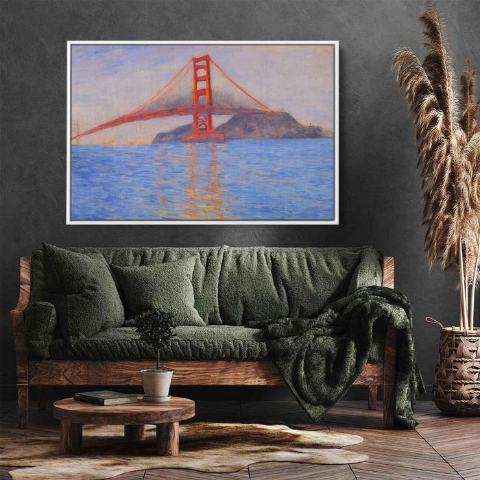 Impressionism Golden Gate Bridge #102 - Kanvah