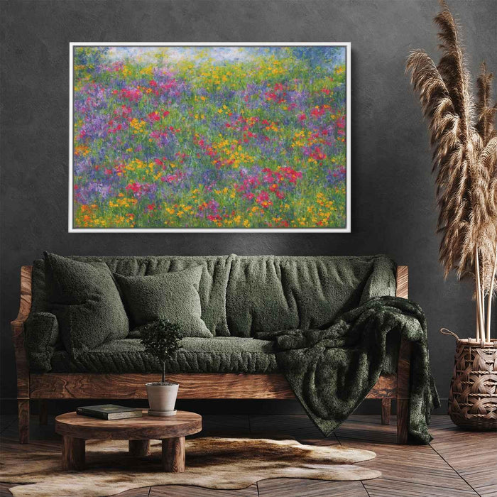 Impressionist Oil Wild Flowers #127 - Kanvah