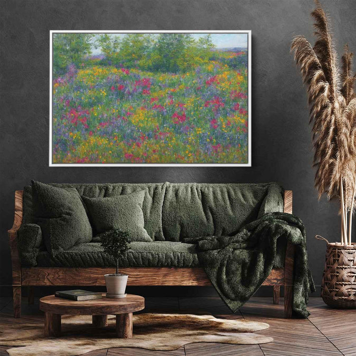 Impressionist Oil Wild Flowers #139 - Kanvah