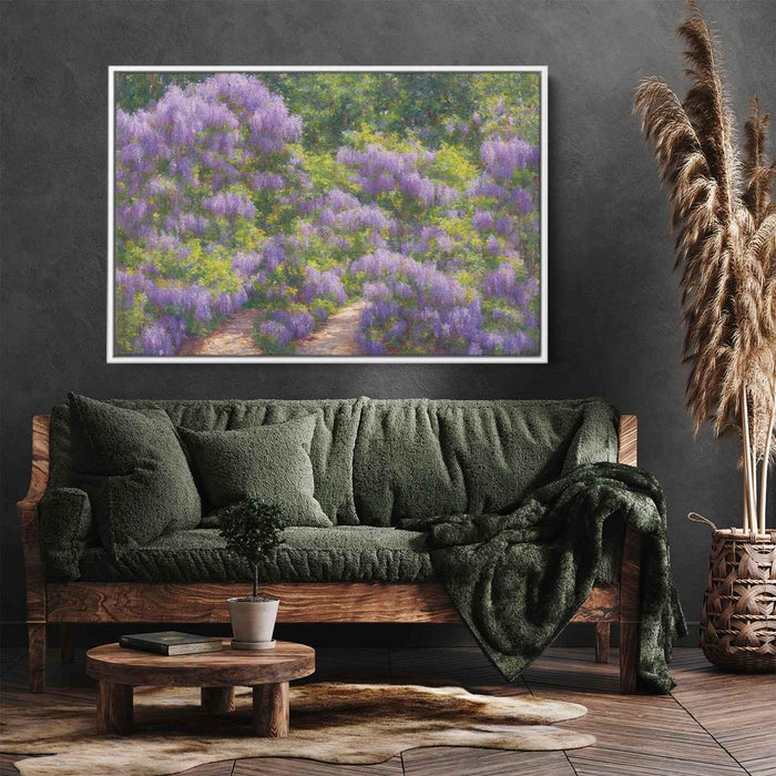 Impressionist Oil Wisteria #130 - Kanvah