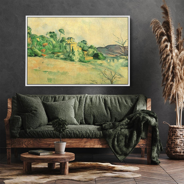 Landscape at Midday by Paul Cezanne - Canvas Artwork