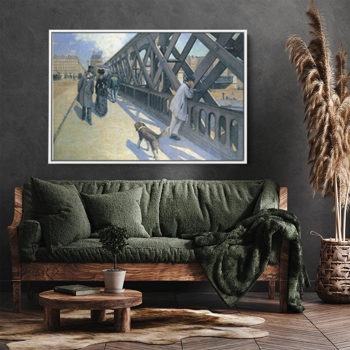 Le Pont de L'Europe by Gustave Caillebotte - Canvas Artwork