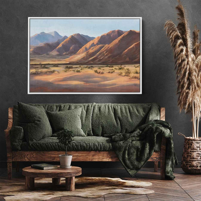 Line Art Desert Mountains #131 - Kanvah