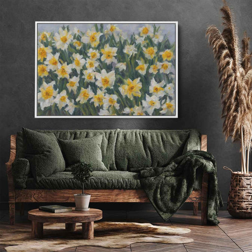 Daffodils Oil Painting #116 - Kanvah