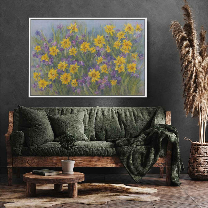 Daffodils Oil Painting #122 - Kanvah