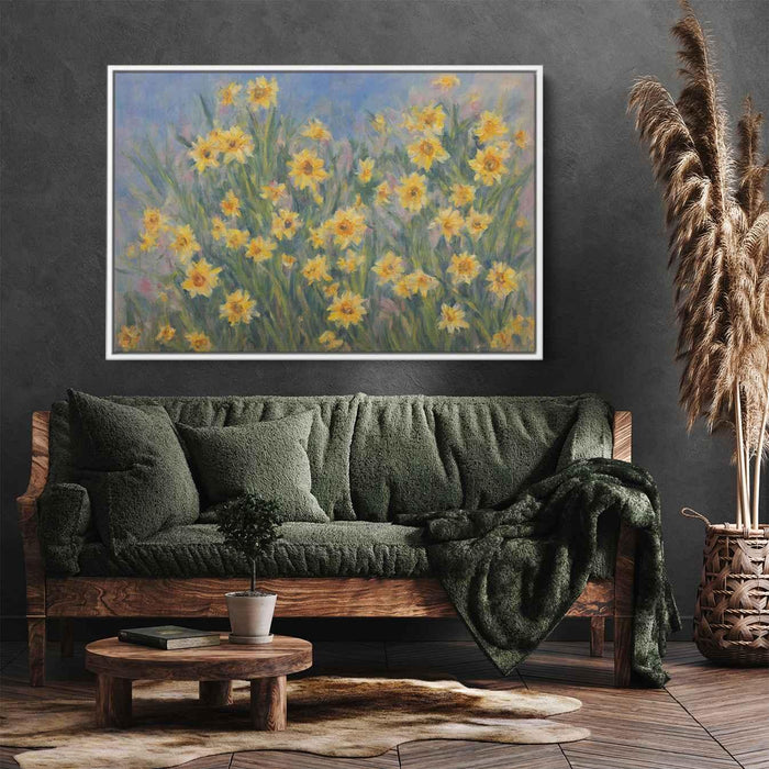 Daffodils Oil Painting #126 - Kanvah