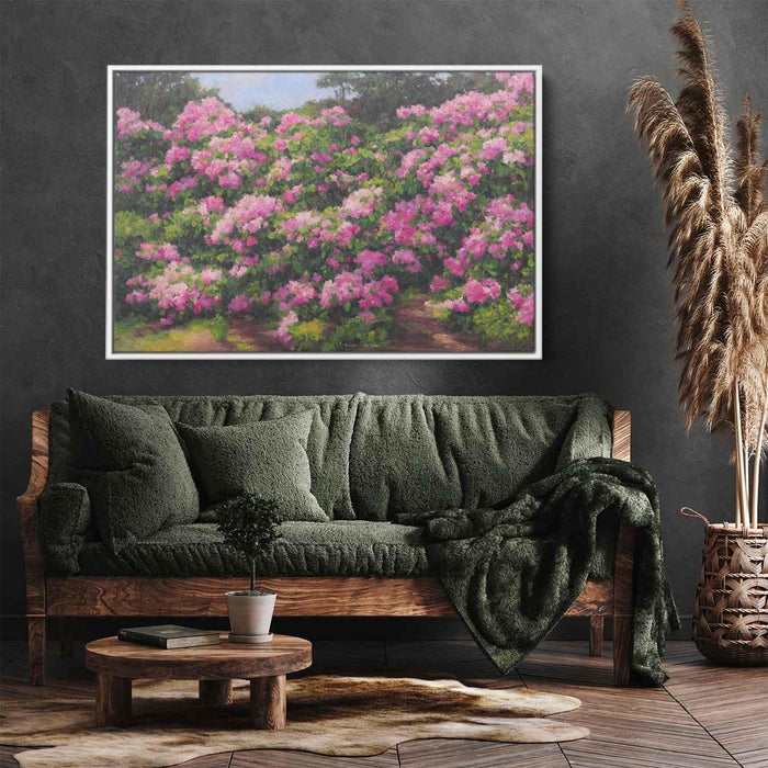 Rhododendron Oil Painting #111 - Kanvah