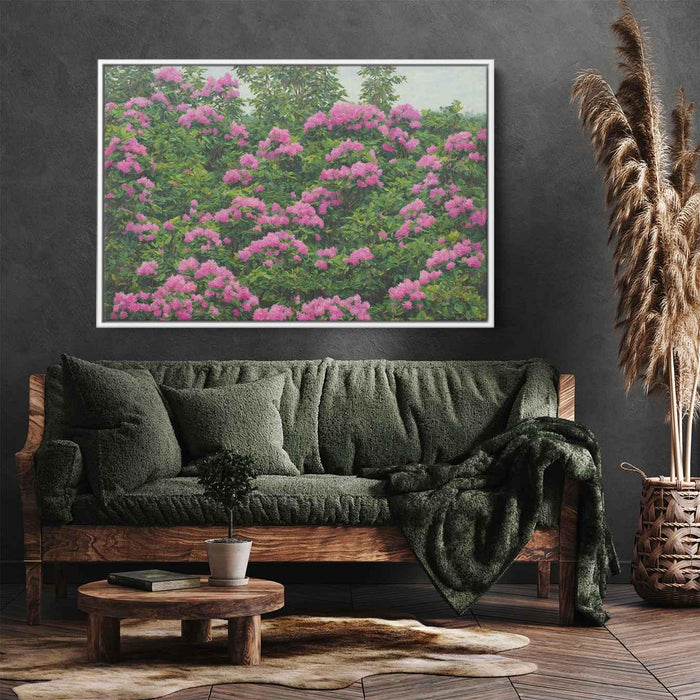 Rhododendron Oil Painting #116 - Kanvah